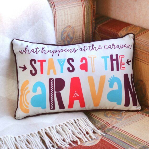 Stays At The Caravan Cushion 2