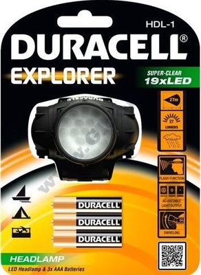 Duracell Explorer HDL-1 LED Head Torch