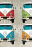 CS Campervan Quad Metal Sign