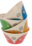 Camping Stuff Bamboo Bowl Set - Mixed Colours 1