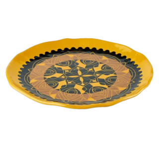 RBL Breakfast Plate Yellow