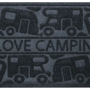 I love camping doormat
